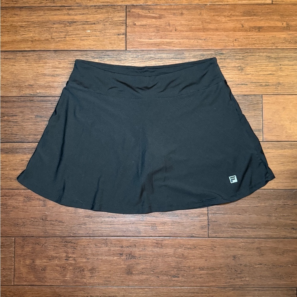 Fila Black Athletic Skort